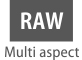 Eri kuvasuhetega RAW
