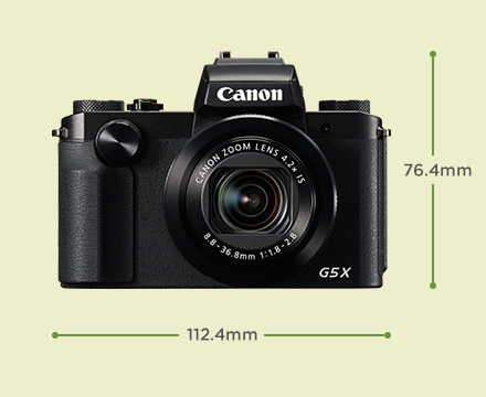 PowerShot G5 X vaade 1