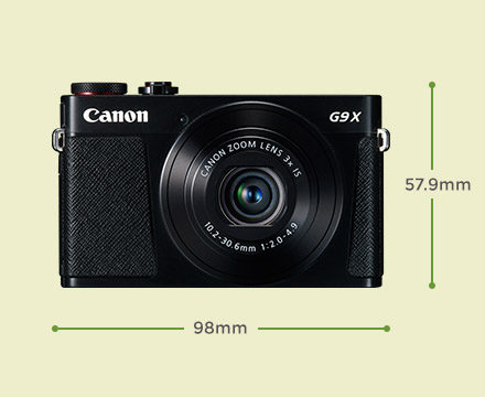 PowerShot G9 X vaade 1
