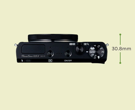 PowerShot G9 X vaade 2