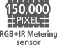 150 000 piksliga RGB+IR mõõtesensor
