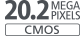 20,2-megapiksliline CMOS
